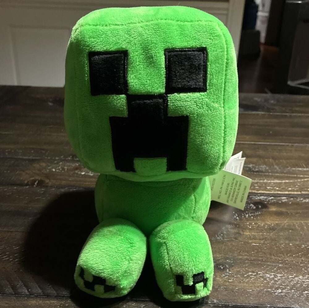 Minecraft Creeper Plush Piggy Bank Stuffed Toy by Jay Franco & Sons